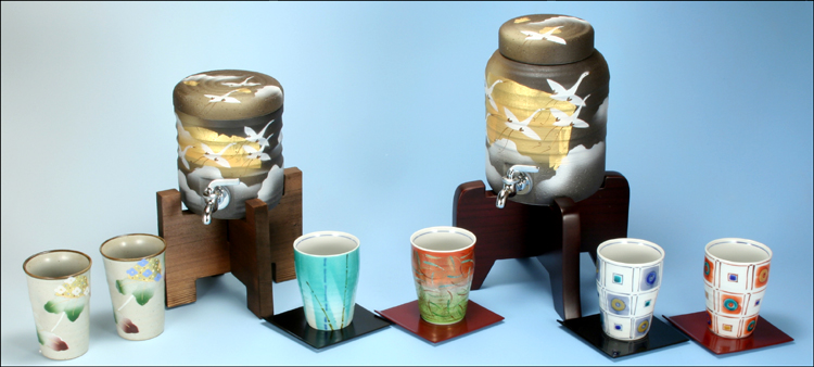 九谷焼 焼酎サーバー 陶器 陶磁器 和食器 九谷焼 焼酎サーバー 陶器 陶磁器 和食器